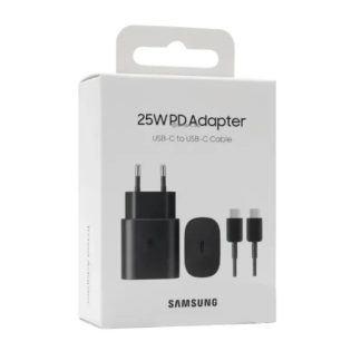 Cargador Carga Rapida Usb-C 25W Samsung con Cable Usb-C
