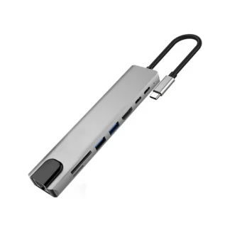 hub usb c adaptador 8 en 1